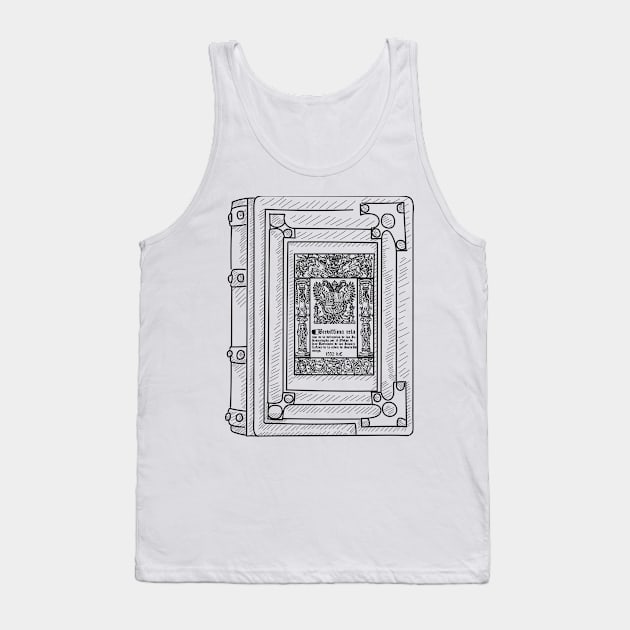 Libro 2 Tank Top by Digilogos